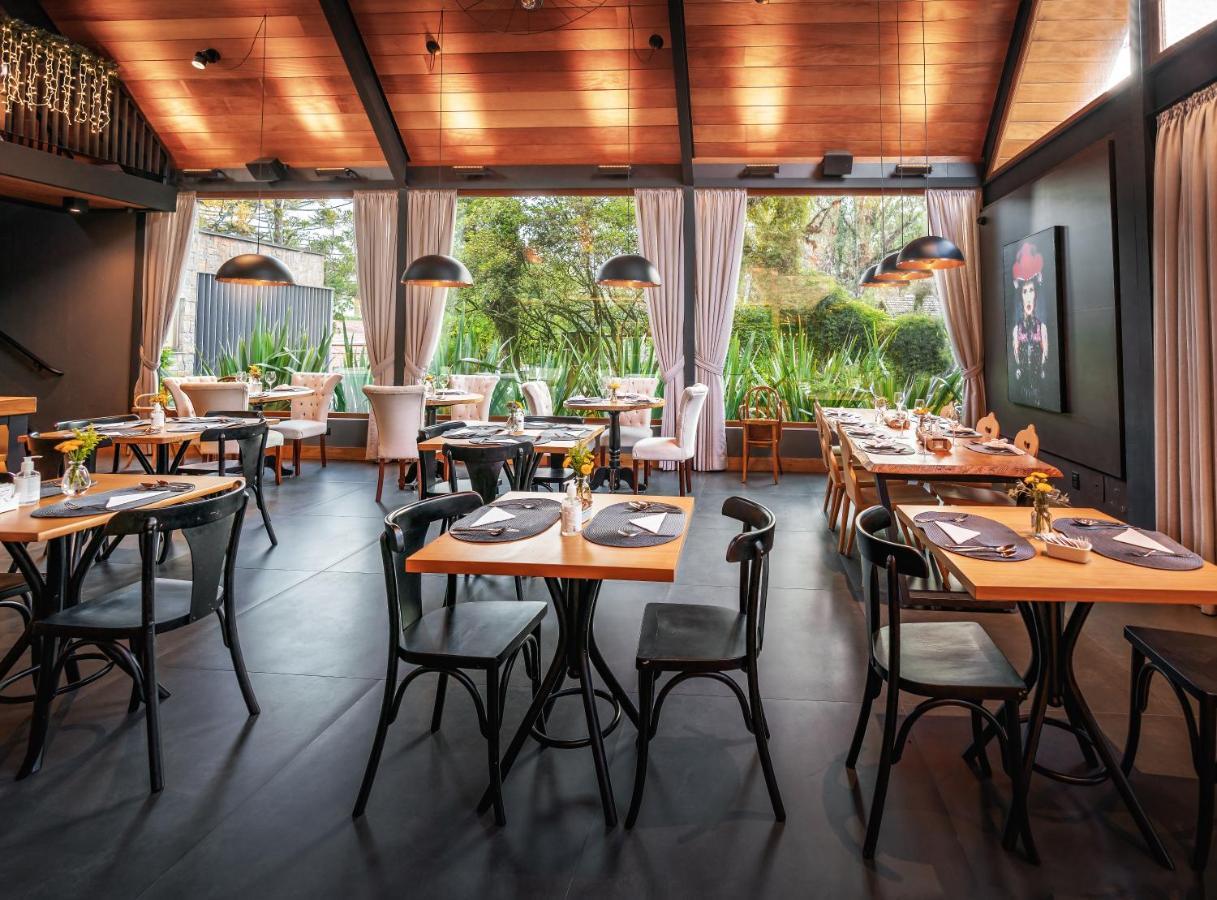 Bavaria Sport Hotel Gramado Exteriér fotografie Restaurant interior